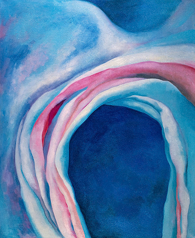 Music Pink and Blue Georgia O'Keeffe